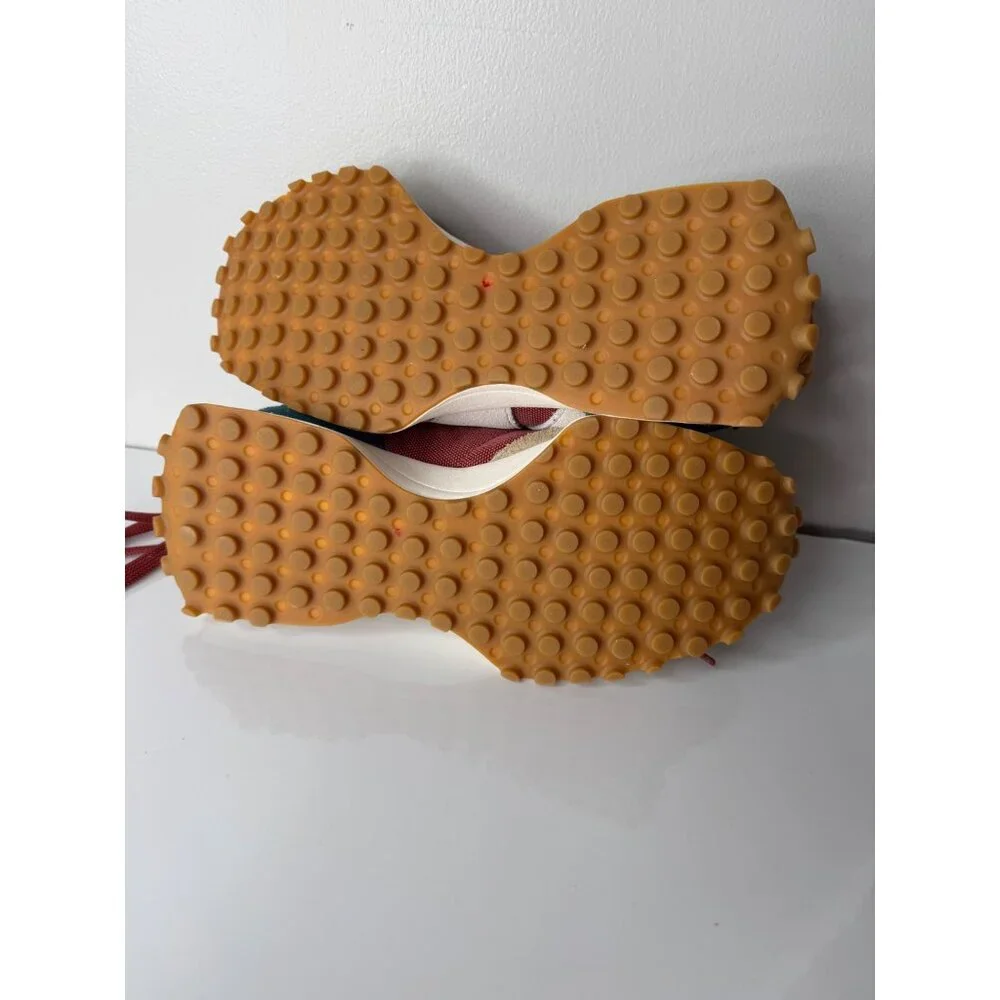 NEW New Balance Lifestyle Mens Shoes Size EU 40 US 7 Burgundy Teal Mustard Tan - Picture 6 of 6